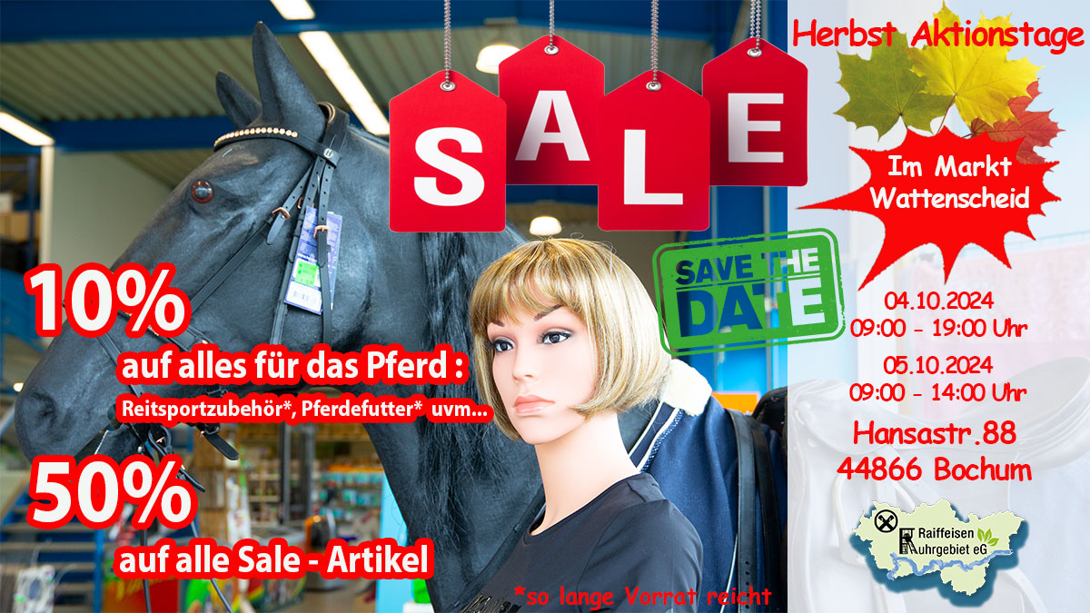 Sale Reitsport Wattenscheid